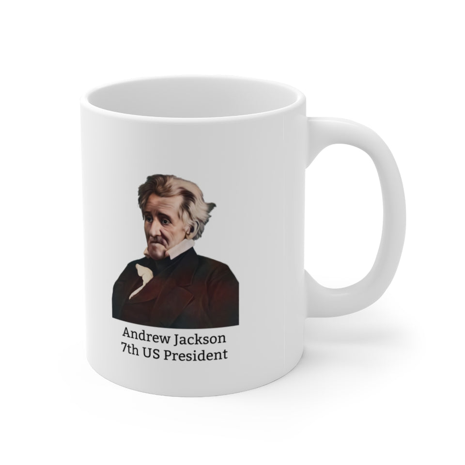 5JQM  Andrew Jackson Historical Quote Mug