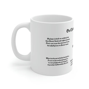 45H  On Christ the Solid Rock  Mug