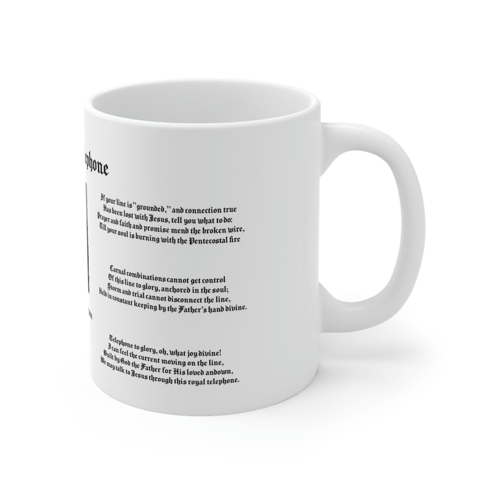 61H  The Royal Telephone Mug