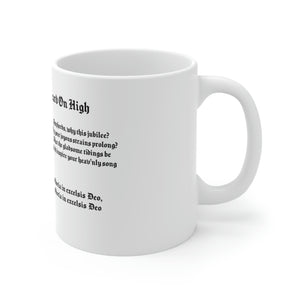 6H  Angels We Have Heard On High Mug