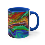 57CMSM  Colorful Marble Genesis 1:11-12 Mug