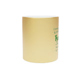 22SGM  Silver and Gold Christian Mug