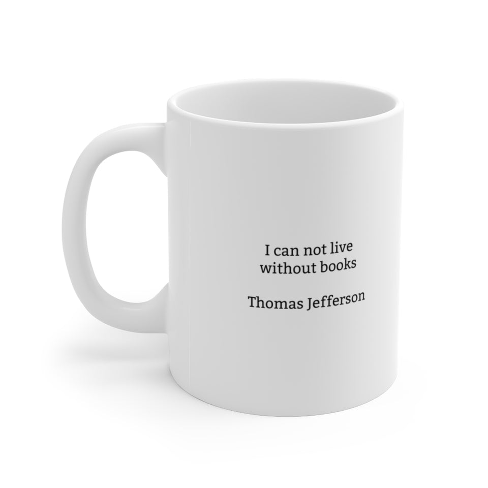 12TJQM  Thomas Jefferson historical quote mug