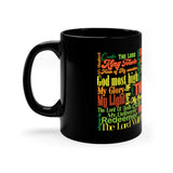 49CM   The names of God Christian Black Coffee Mug