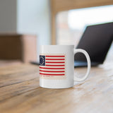 3FSM  US Flag Stamp Mug
