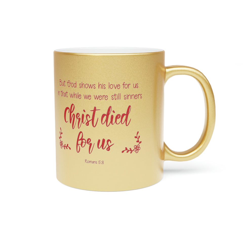 21SGM Silver and Gold Christian Mug