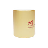 25SGM  Silver and Gold Christian Mug